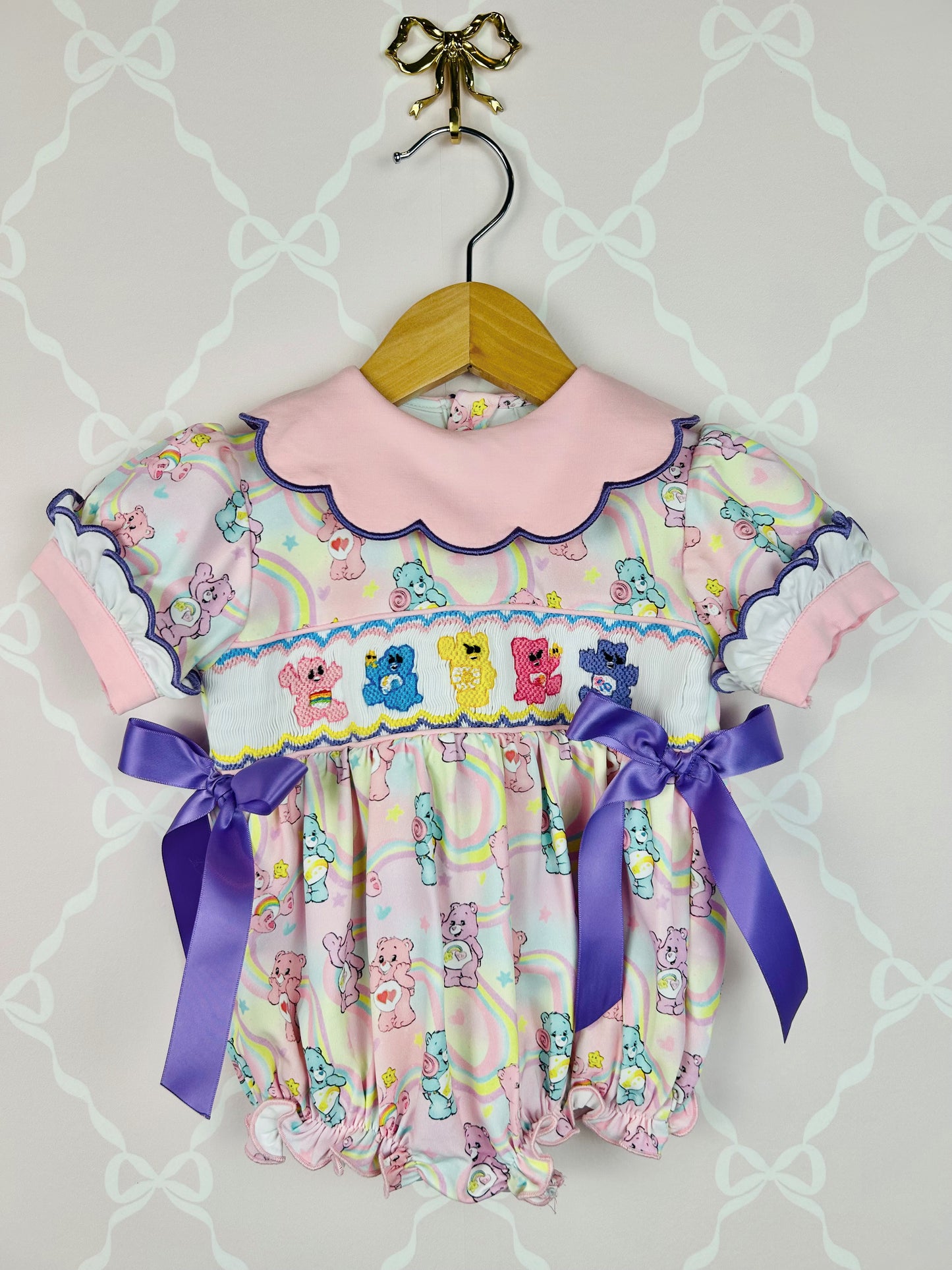 Care Bears Handsmocked Bubble