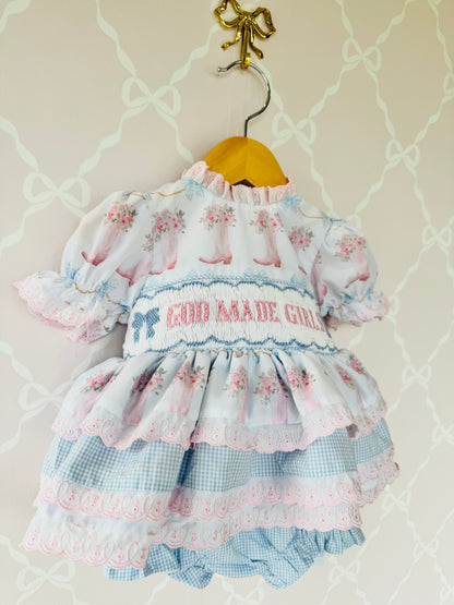 God Made Girls Bloomer Set