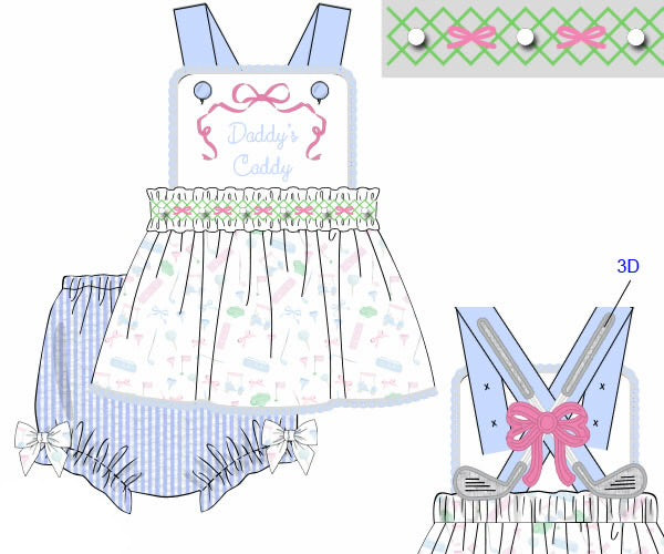 PO0215 Daddy’s Caddy Bloomer Set PREORDER—ETA: February