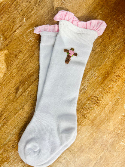 Heavenly Blooms Socks