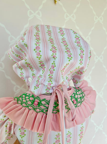 Fancy Floral Bonnet