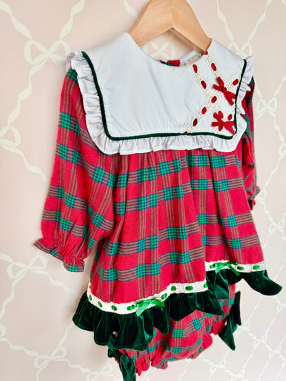 Perfectly Plaid Bloomer Set