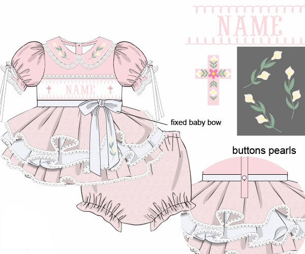 PO0215 Sunday Best Customized Bloomer Set PREORDER—ETA: February