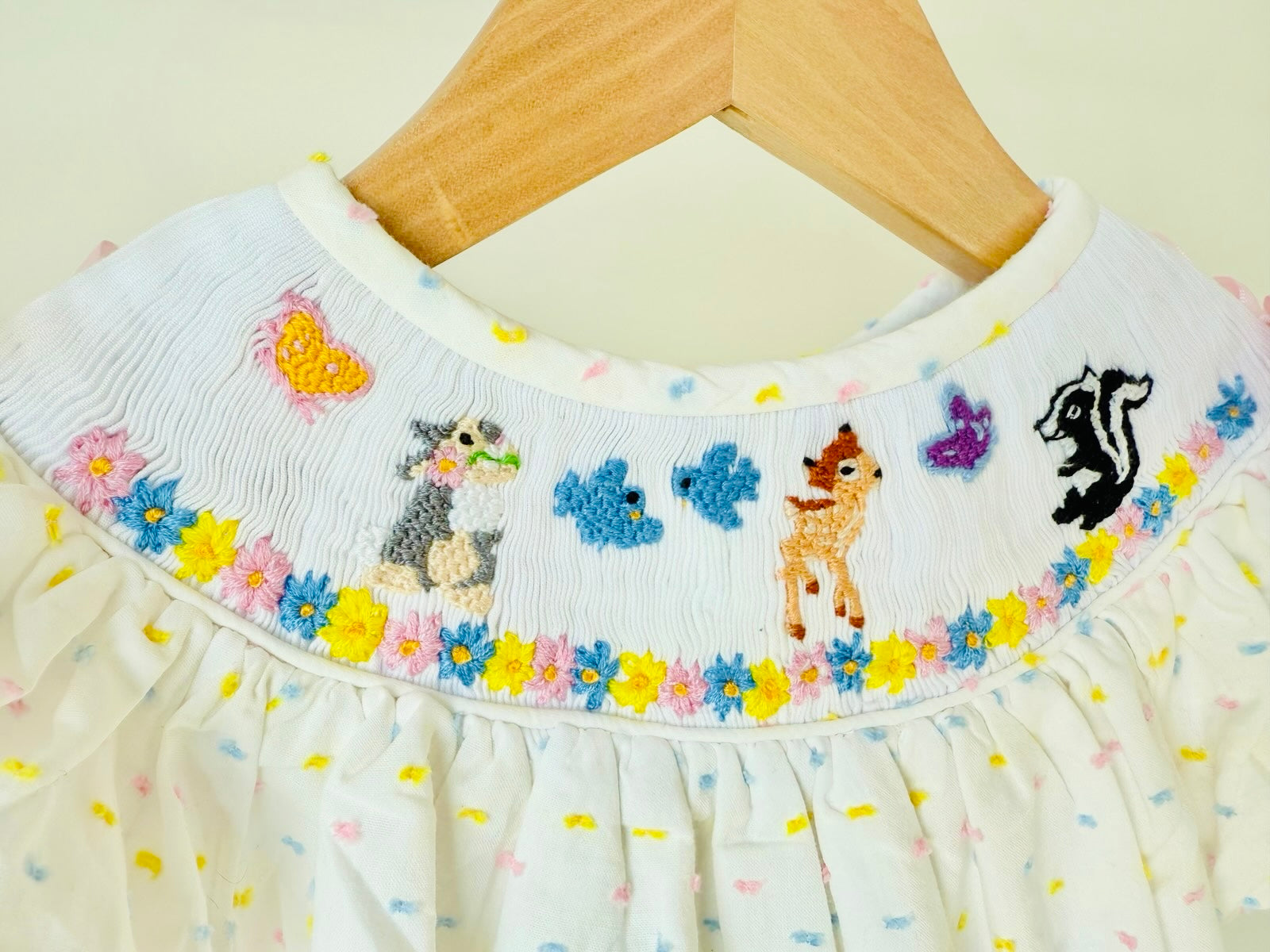 Bambi Smocked Bubble – The Posh Piglet