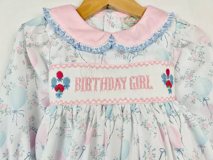 Birthday Girl Balloons Dress