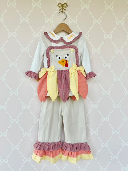 Gobble Gobble Pants Set