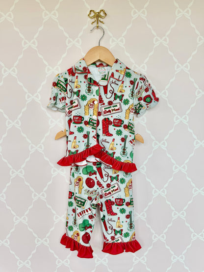 Holly Dolly Christmas Pajamas