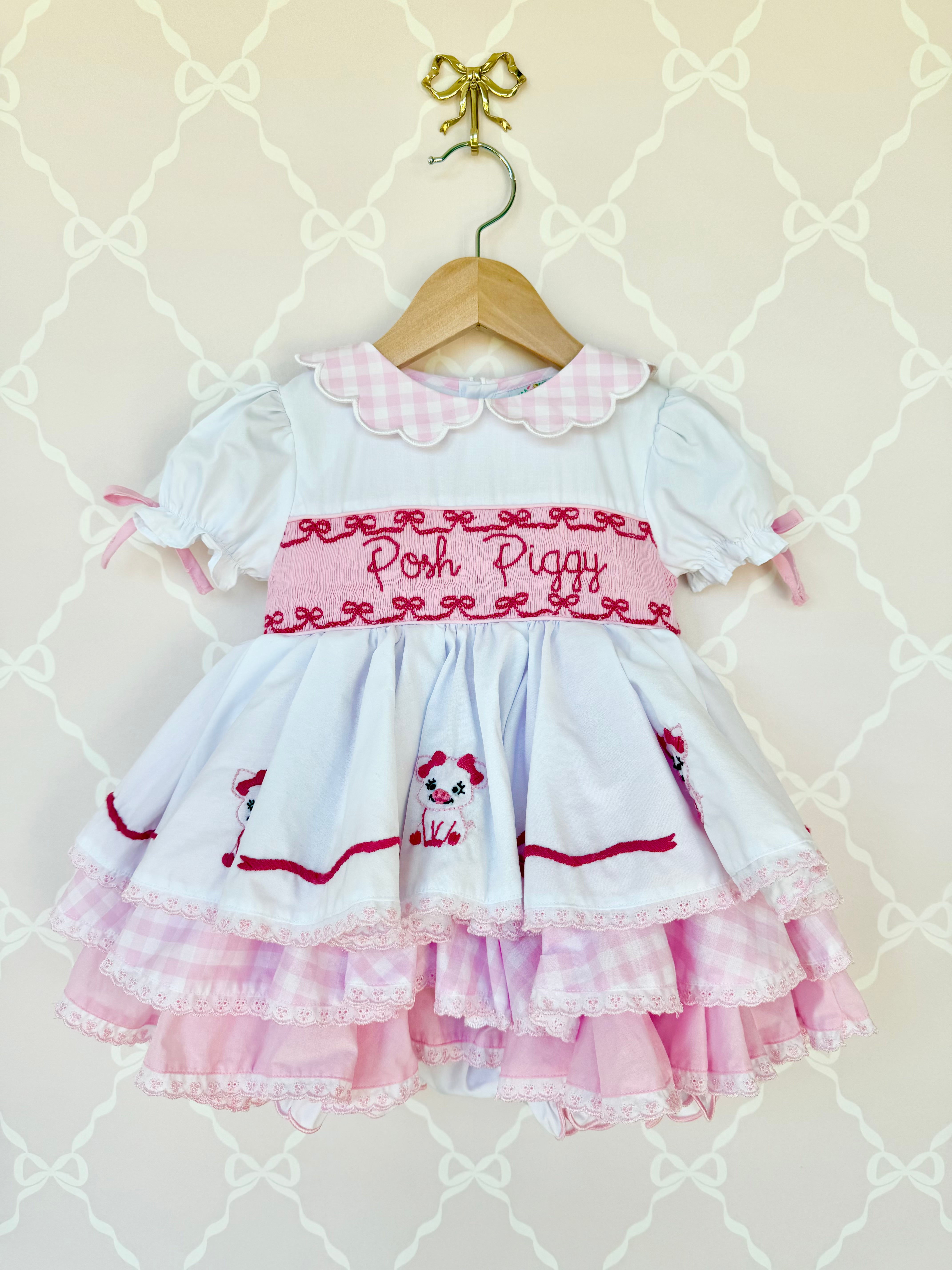Posh Piggy Skirted Bubble