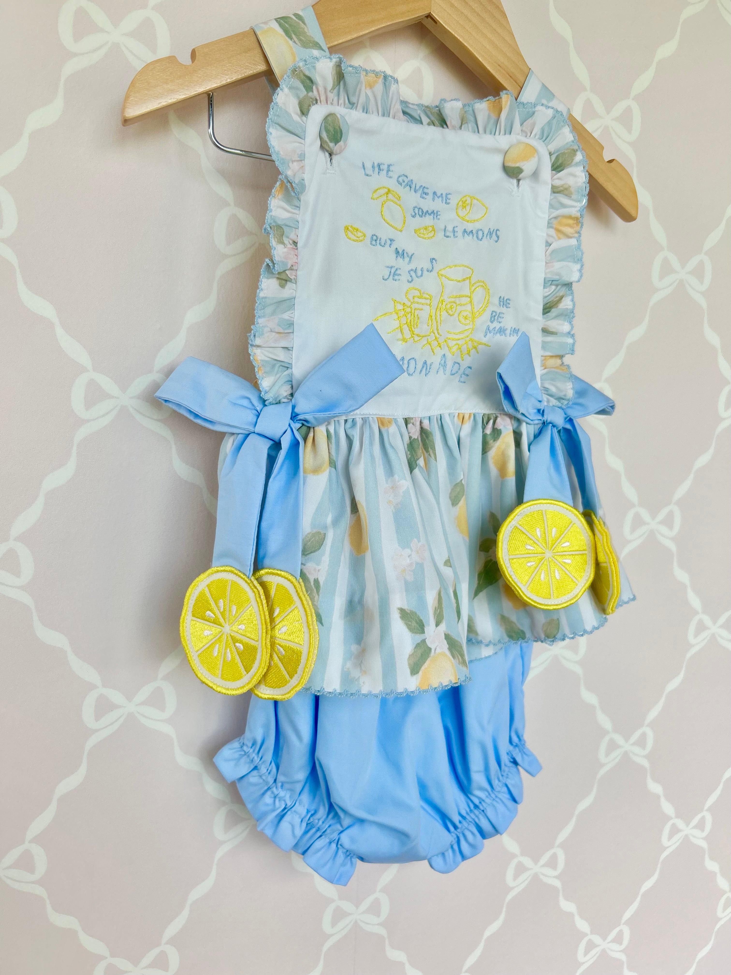Lemonade Bloomer Set