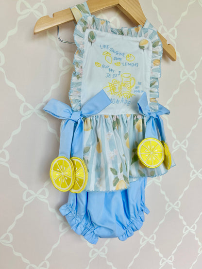 Lemonade Bloomer Set