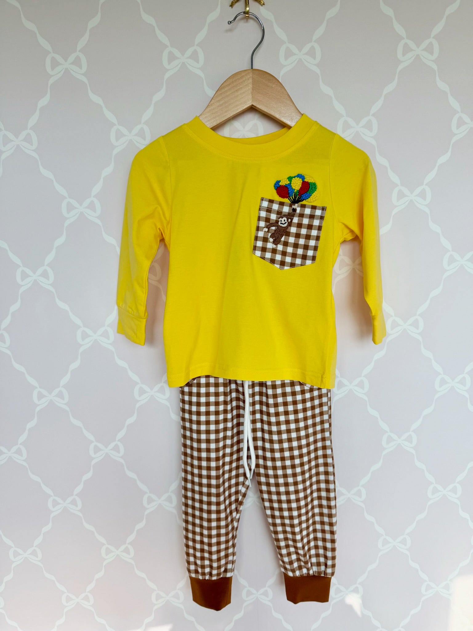 Curious Monkey Boys Pant Set