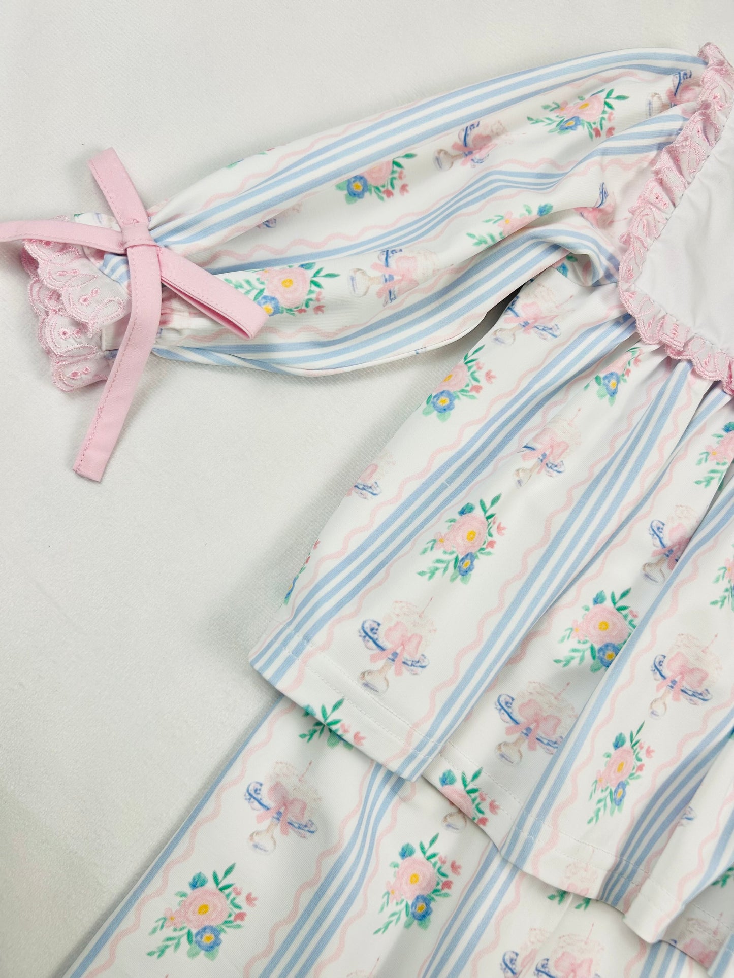 Birthday Girl Embroidered Pajamas