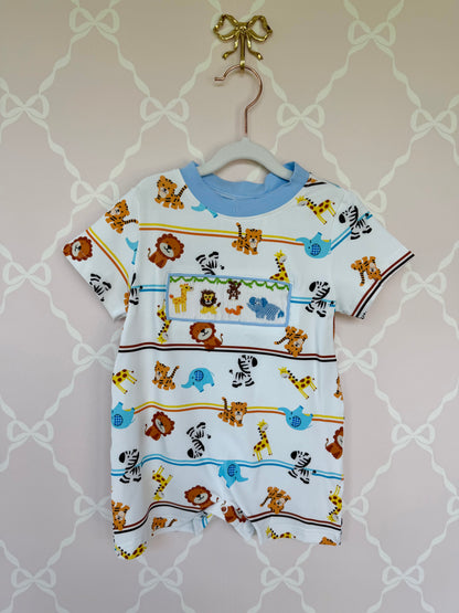 Zoo Crew Boys Romper