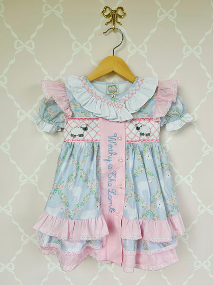 PO0215 Worthy Is The Lamb Dress PREORDER—ETA: February
