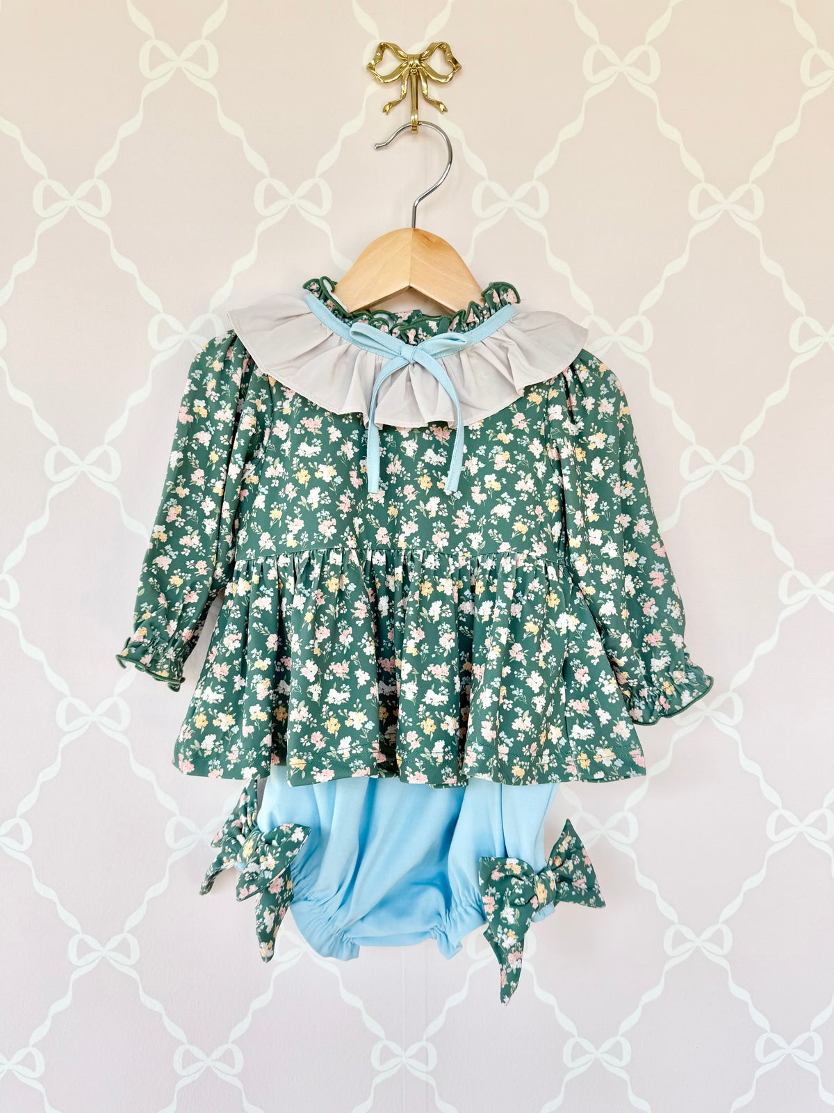 Fall Fancy Floral Bloomer Set