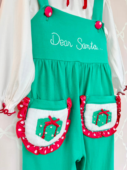 Dear Santa Overall Set