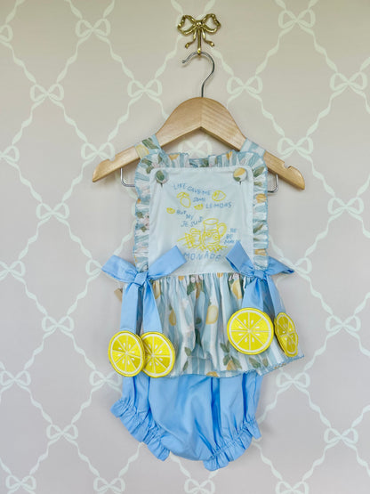 Lemonade Bloomer Set