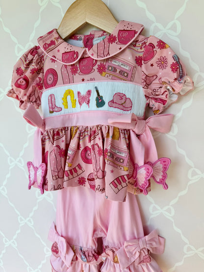 Dolly Short Sleeve Pant Set