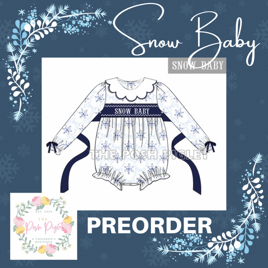 Snow Baby Long Sleeve Bubble