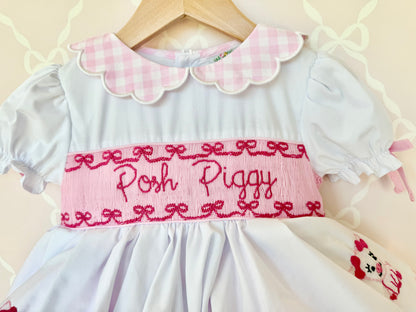 Posh Piggy Bloomer Set