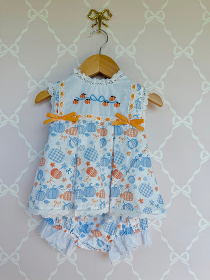 Grandmillenial Pumpkin Bloomer Set