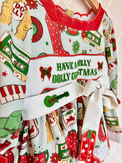 Holly Dolly Christmas Bubble