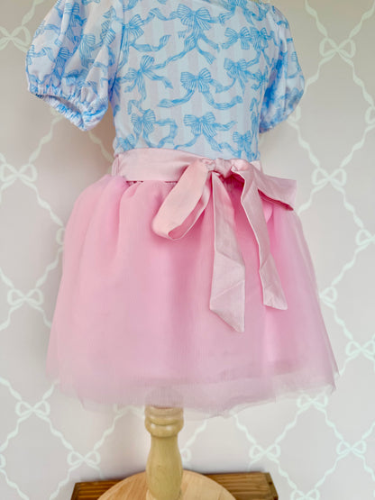 Pink Tutu Skirt With Built In Shorts