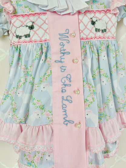 PO0215 Worthy Is The Lamb Dress PREORDER—ETA: February