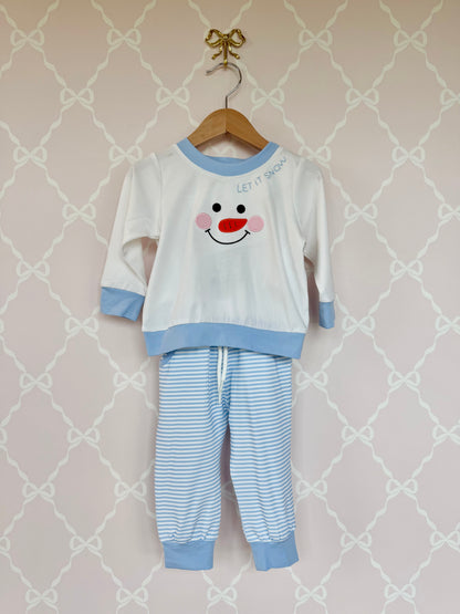 Let It Snow Boys Jogger Set