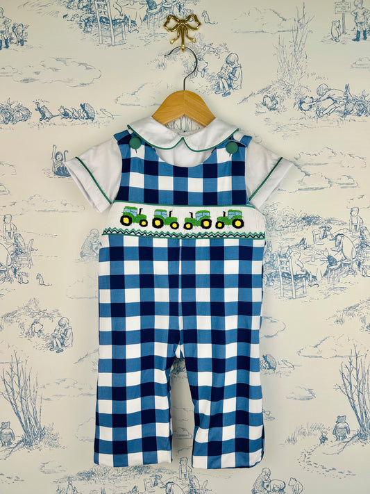 Tractor Boys Overalls Set