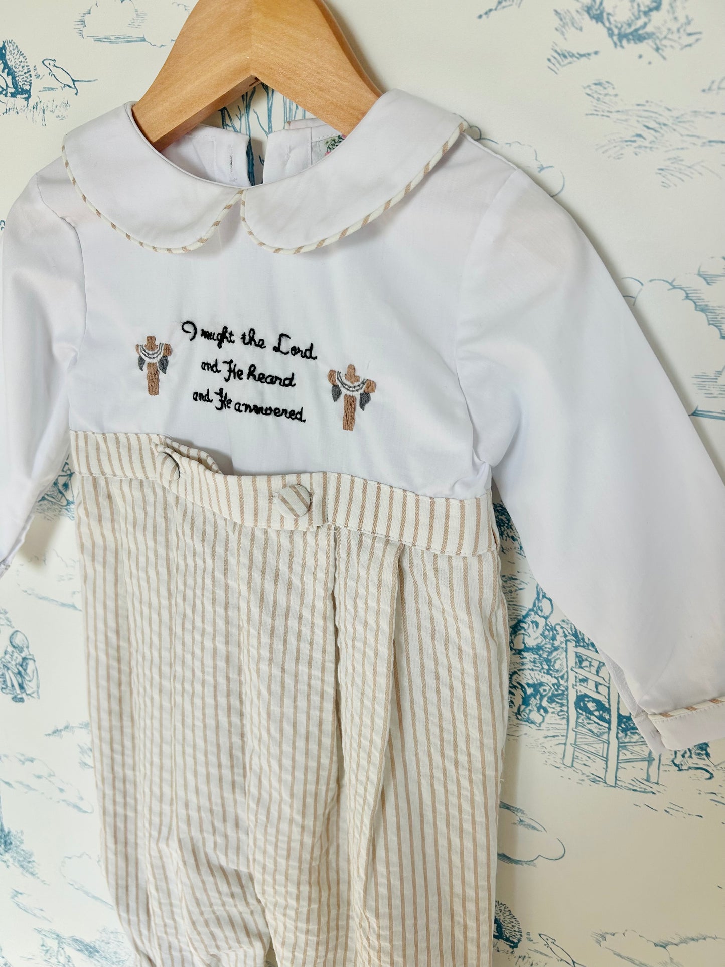 Trust in God Boys Romper