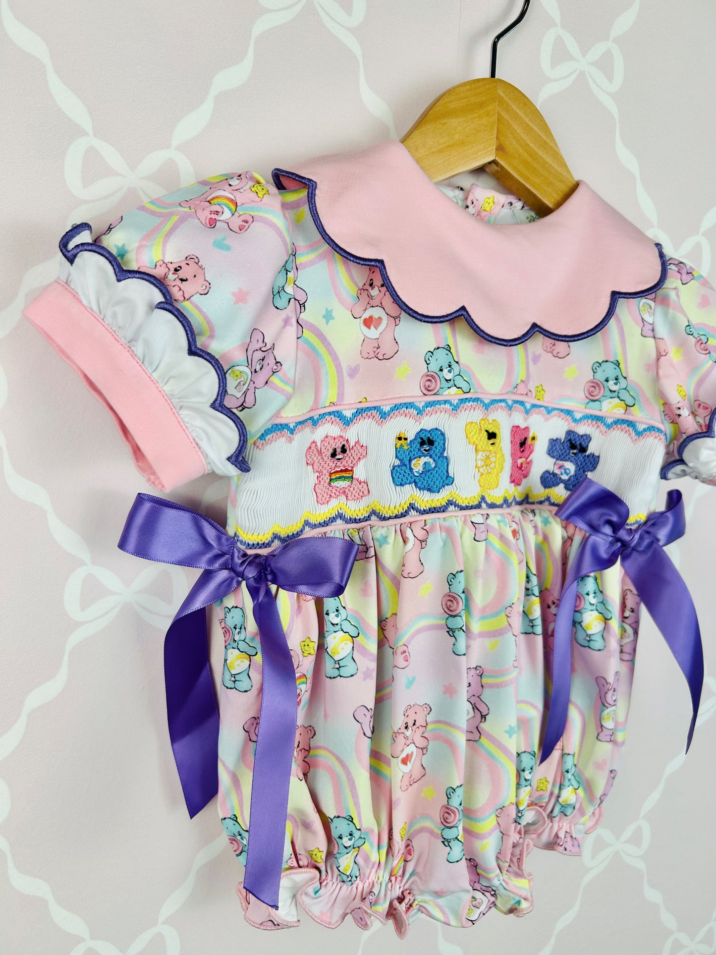 Care Bears Handsmocked Bubble