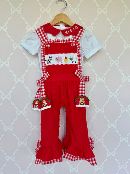 PREORDER E-I-E-I-O Overalls ETA: Late September