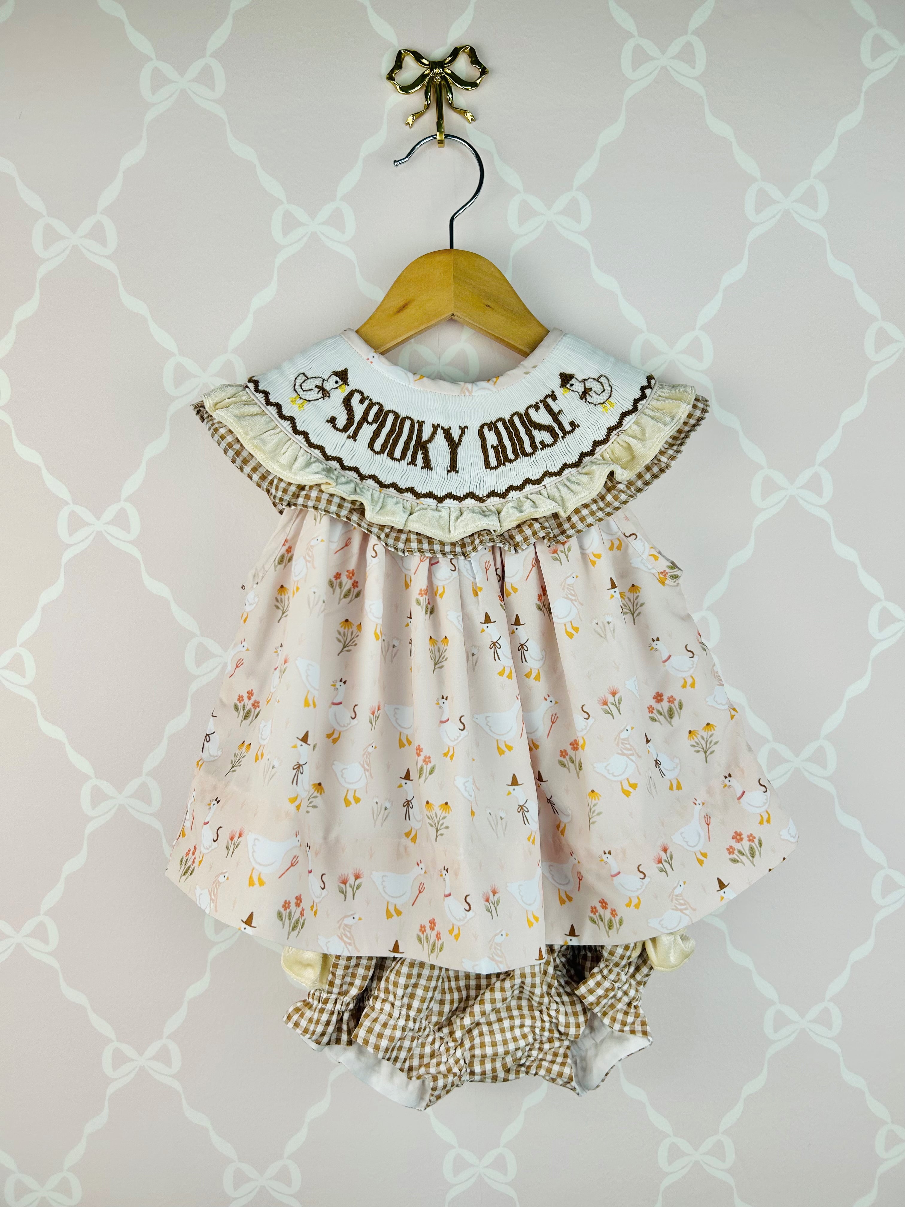 Spooky Goose Bloomer Set