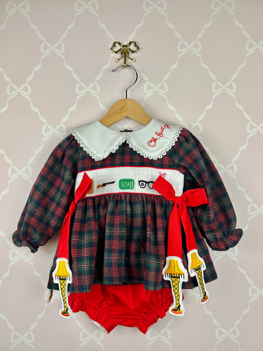 Christmas Story Bloomer Set