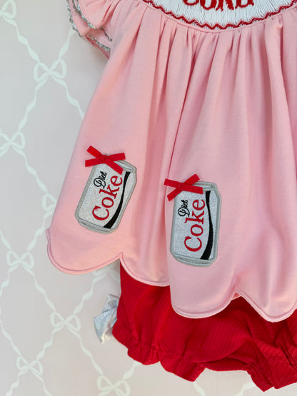 Diet Soda Girly Bloomer Set