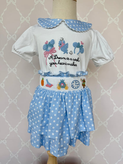 A Dream Is A Wish The Heart Makes Skirt Set