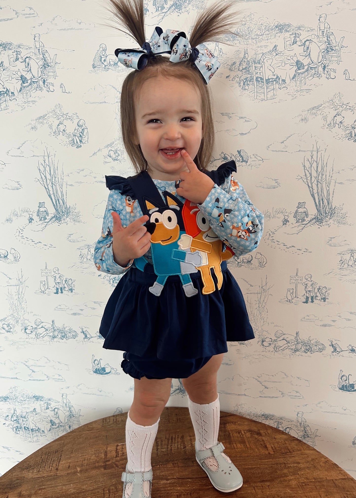 Oh Biscuits Girls Applique Set