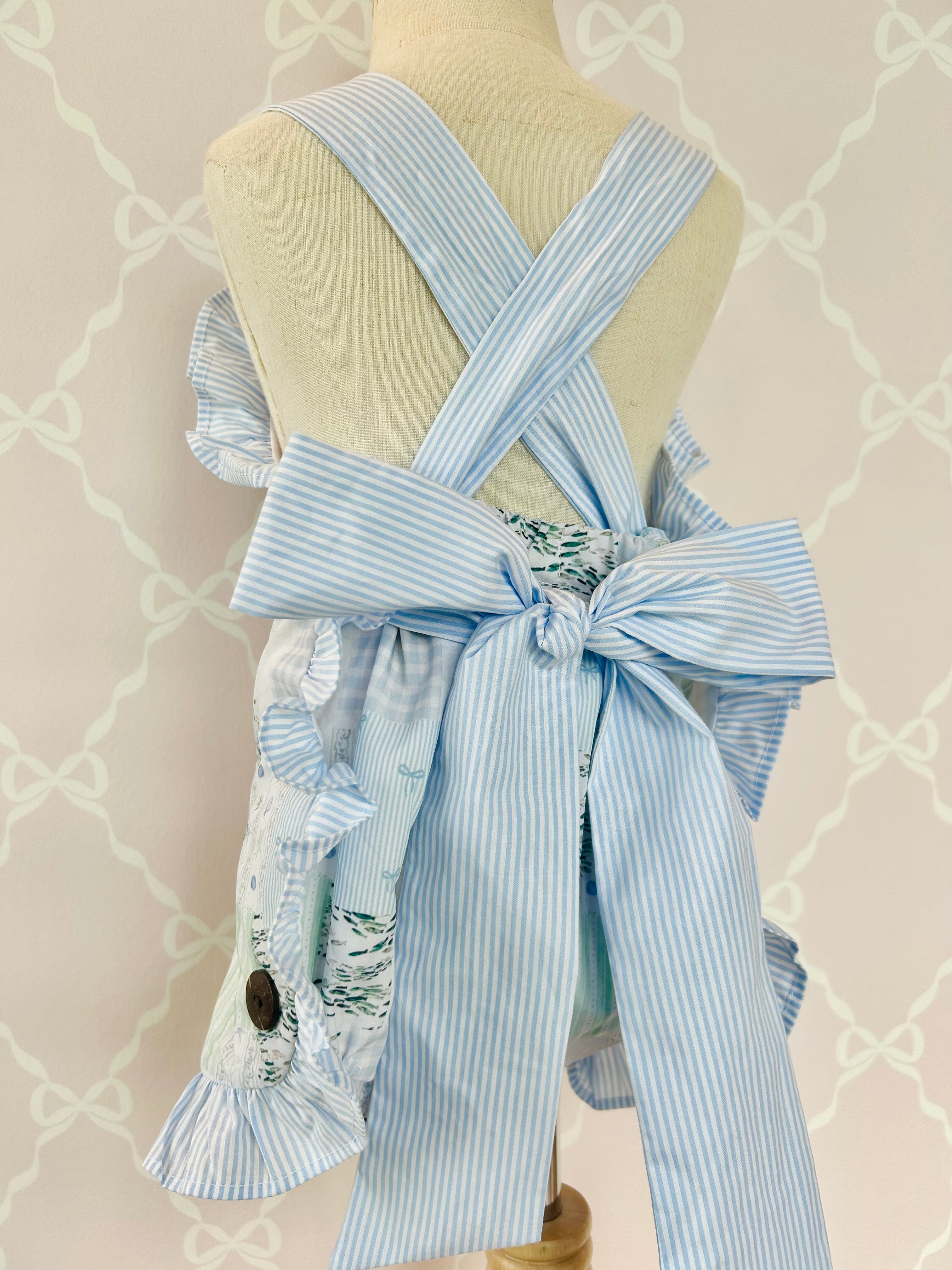 Seaside Patchwork Sunsuit