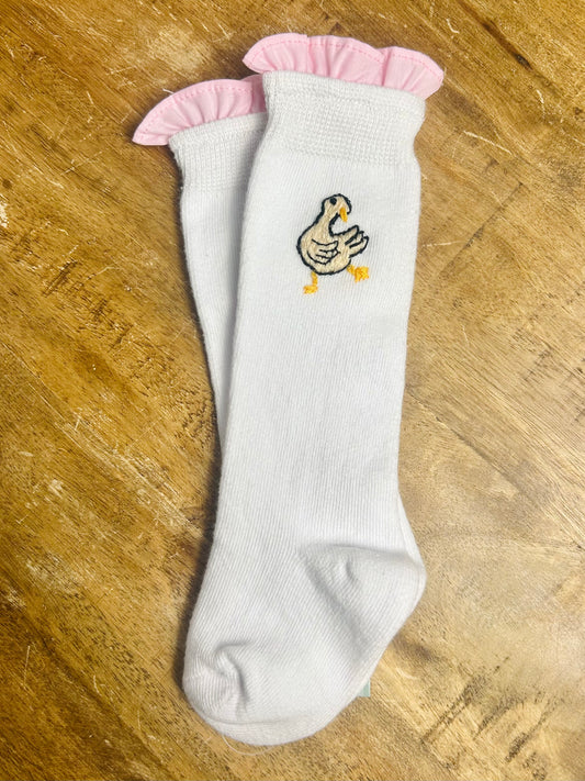 New Years Goose Socks
