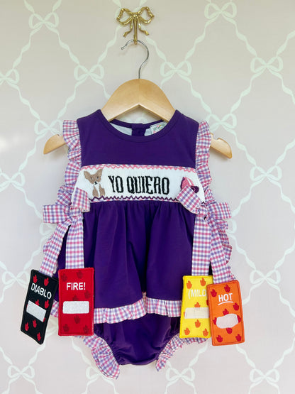 Yo Quiero Bloomer Set