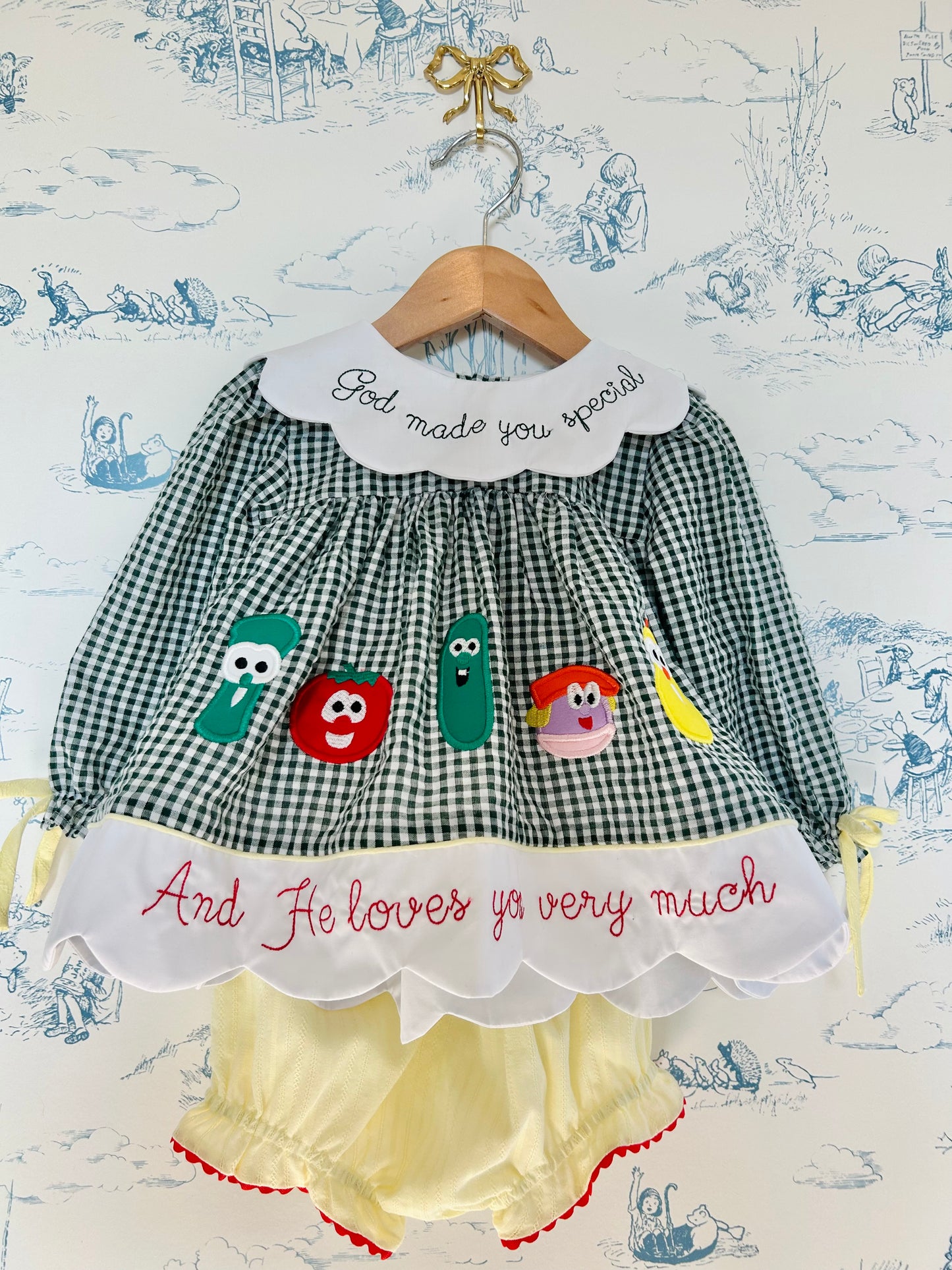 Veggie Tales Girls Bloomer Set