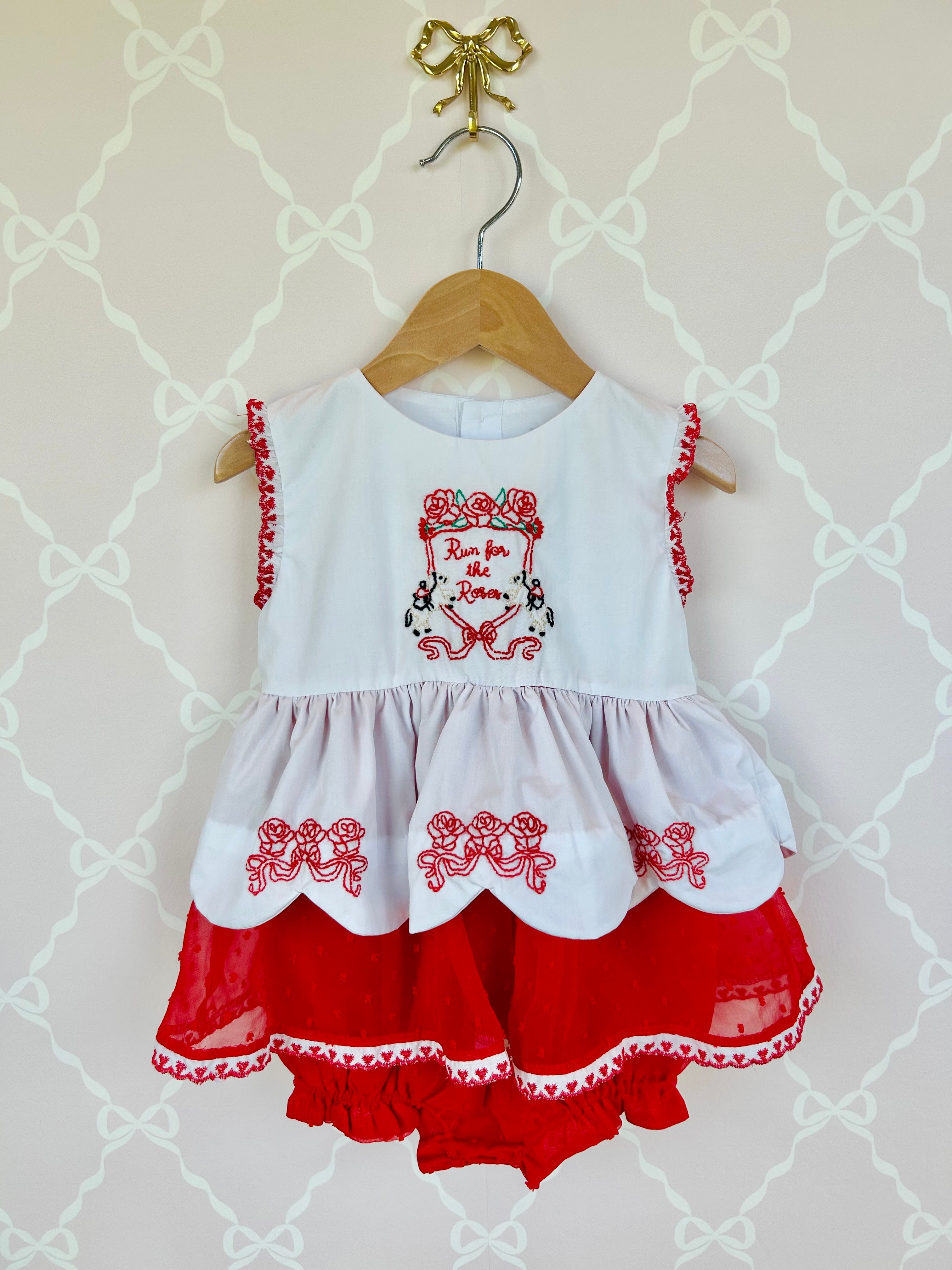 Run For The Roses Skirted Bubble