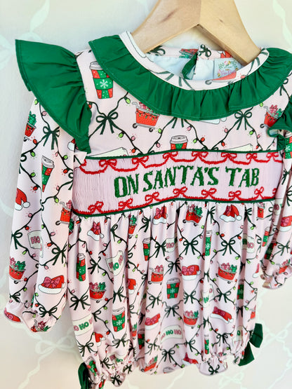 On Santa’s Tab Bubble