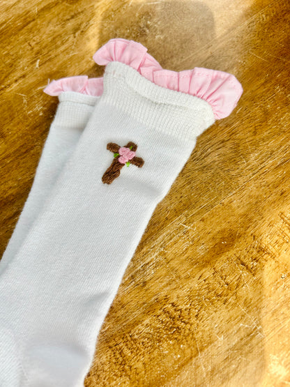 Heavenly Blooms Socks
