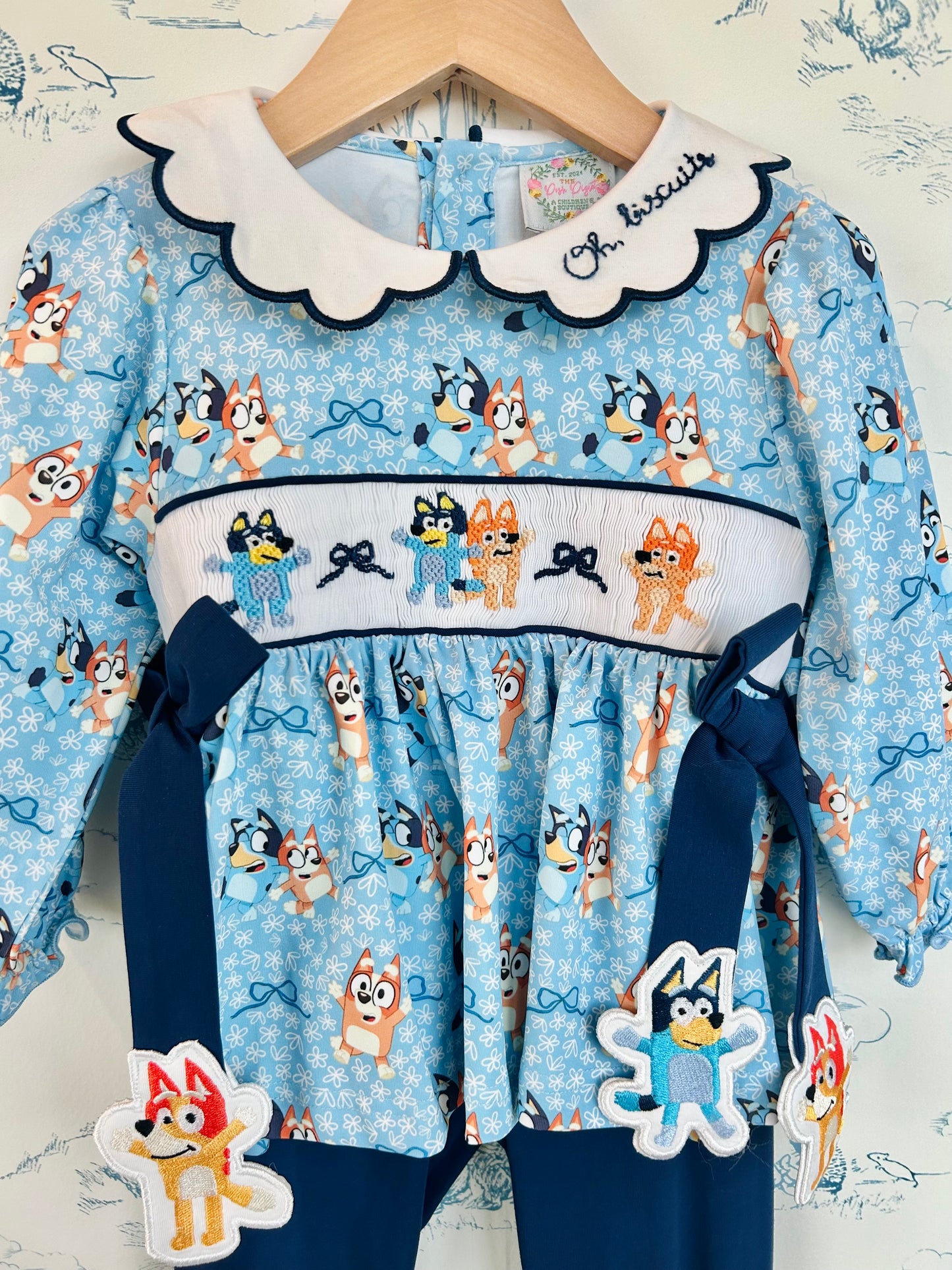 Oh Biscuits Girls Pants Set