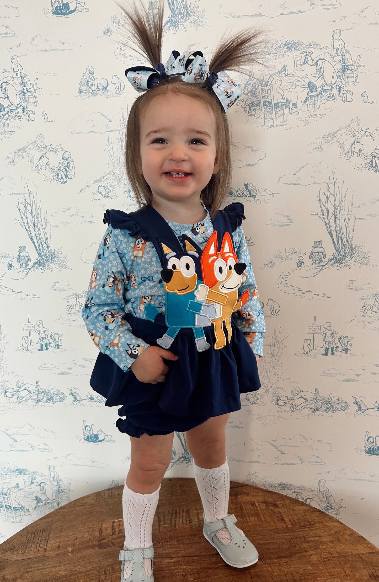 Oh Biscuits Girls Applique Set