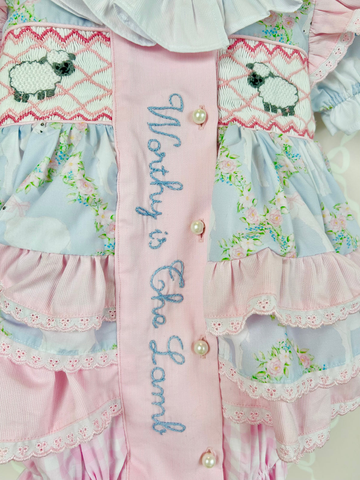 PO0215 Worthy Is The Lamb Skirted Bubble PREORDER—ETA: February