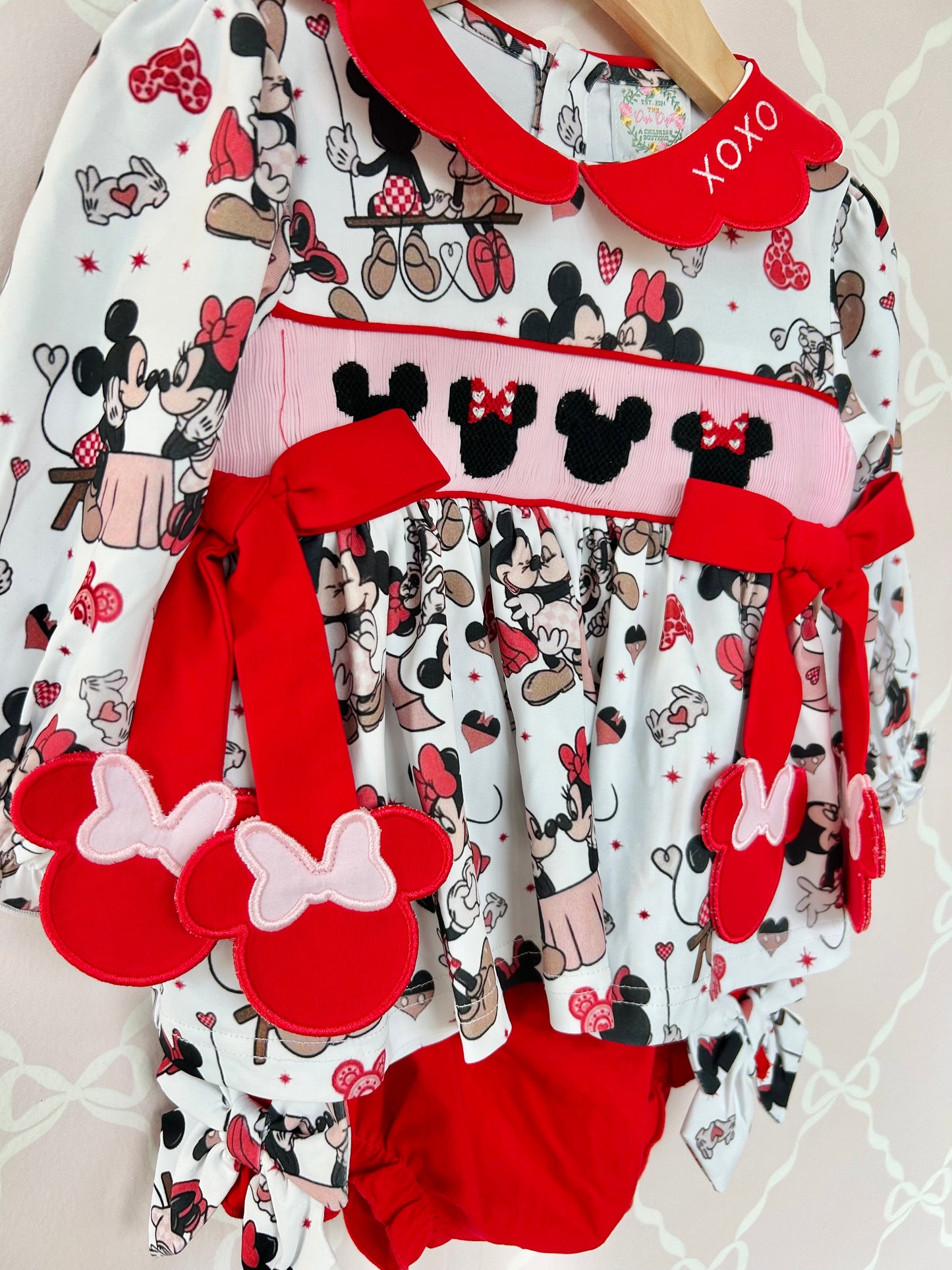 XOXO Mouse Bloomer Set