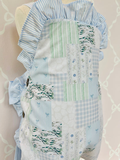 Seaside Patchwork Sunsuit
